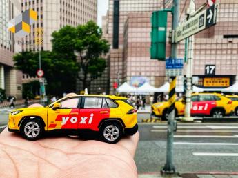 Tiny 台灣 TW70 - 豐田Rav4 Yoxi 台灣計程車 合金車模型